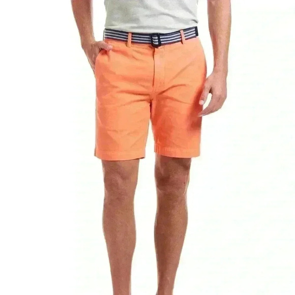 Vineyard Vines Men’s Club Shorts Size 32 Orange - Picture 1 of 9